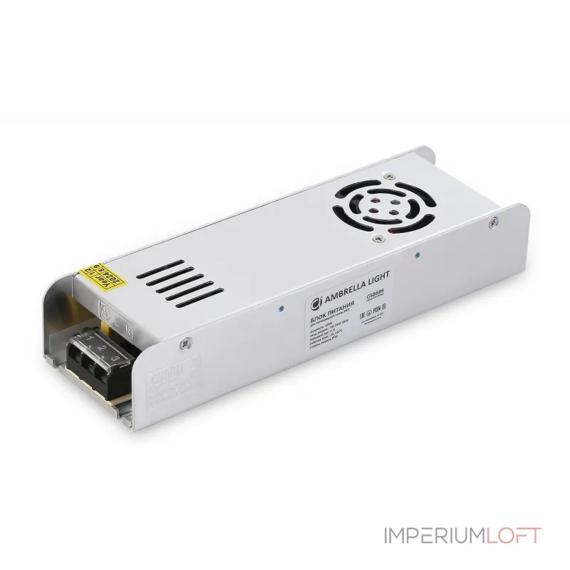 Блок питания с EMC для светодиодной ленты Ambrella ILLUMINATION GS8686 от ImperiumLoft