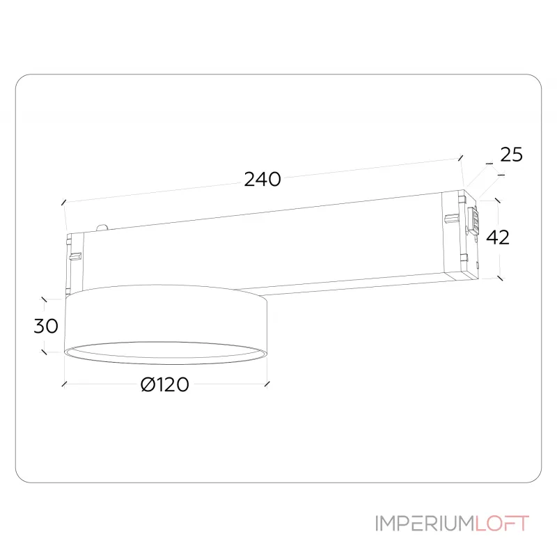 Управляемый светодиодный светильник Ambrella TRACK SYSTEM GL1381 от ImperiumLoft Управляемый светодиодный светильник Ambrella TRACK SYSTEM GL1381 от ImperiumLoft