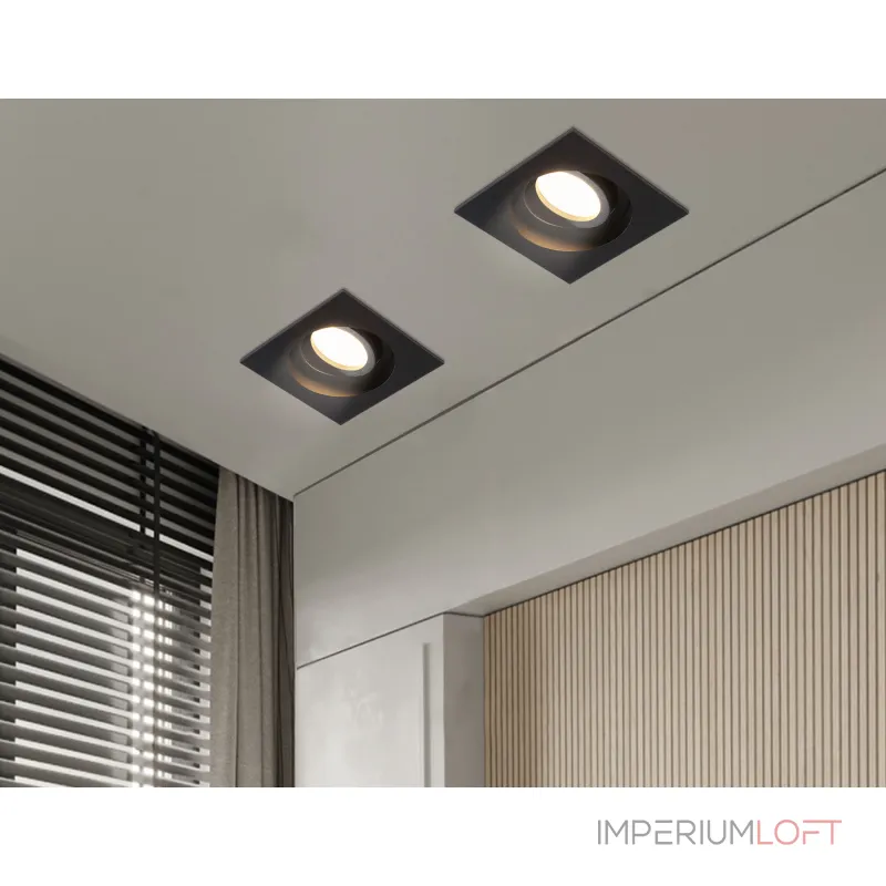 Светильник встраиваемый поворотный Ambrella TECHNO SPOT TN102758 от ImperiumLoft