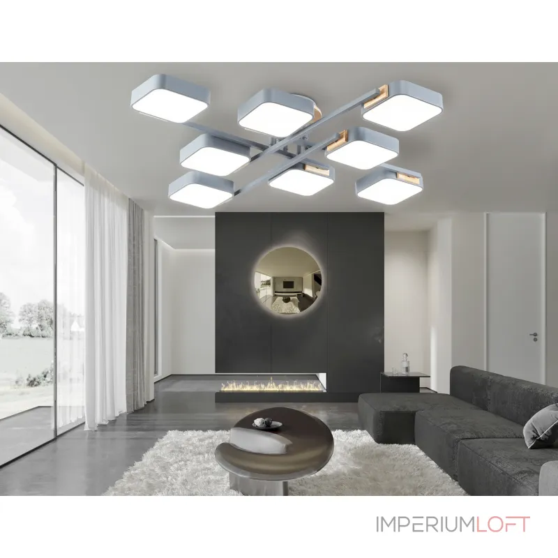 Люстра светодиодная на штанге Ambrella COMFORT FL4889 от ImperiumLoft