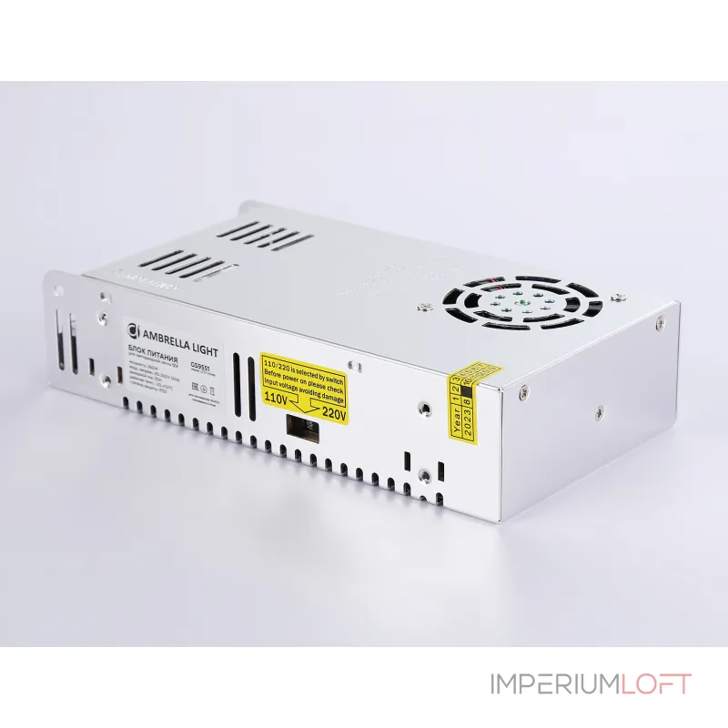 Блок питания для светодиодной ленты Ambrella ILLUMINATION GS9551 от ImperiumLoft Блок питания для светодиодной ленты Ambrella ILLUMINATION GS9551 от ImperiumLoft