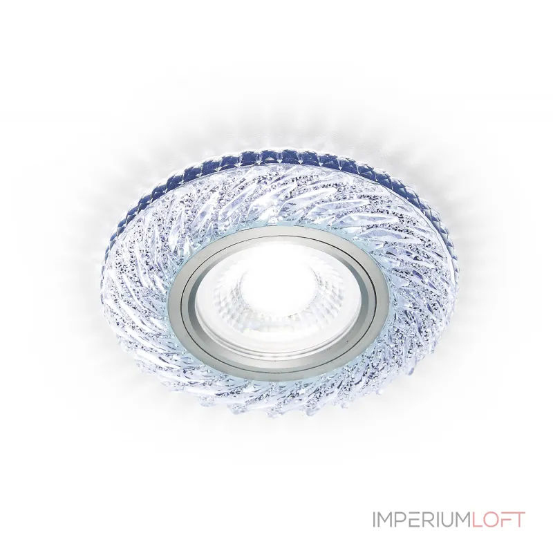 Встраиваемый точечный светильник MR16 с LED подсветкой Ambrella STANDARD SPOT S295 CH от ImperiumLoft Встраиваемый точечный светильник MR16 с LED подсветкой Ambrella STANDARD SPOT S295 CH от ImperiumLoft