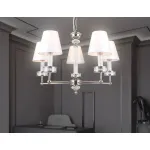 Подвесная люстра с абажурами и хрусталем Ambrella HIGH LIGHT LH71001 от ImperiumLoft