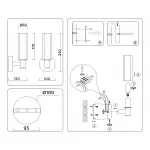 Настенный светильник Ambrella HIGH LIGHT LH55507 от ImperiumLoft