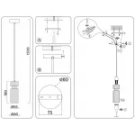 Подвесной светильник Ambrella HIGH LIGHT LH56111 от ImperiumLoft