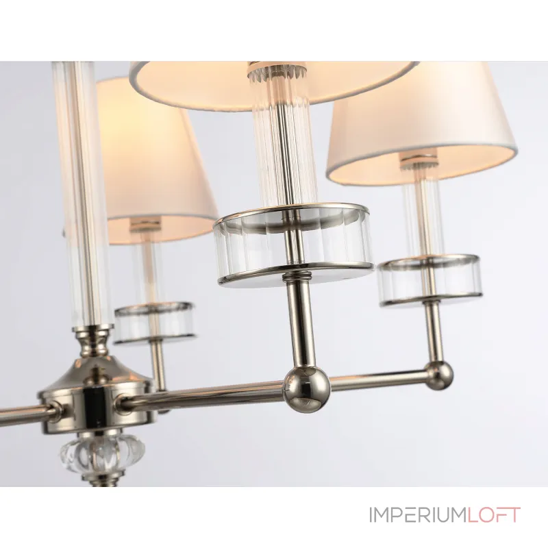 Подвесная люстра с абажурами и хрусталем Ambrella HIGH LIGHT LH71001 от ImperiumLoft