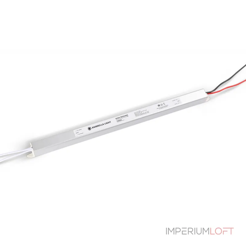 Блок питания ультратонкий для светодиодной ленты Ambrella ILLUMINATION GS8626 от ImperiumLoft Блок питания ультратонкий для светодиодной ленты Ambrella ILLUMINATION GS8626 от ImperiumLoft