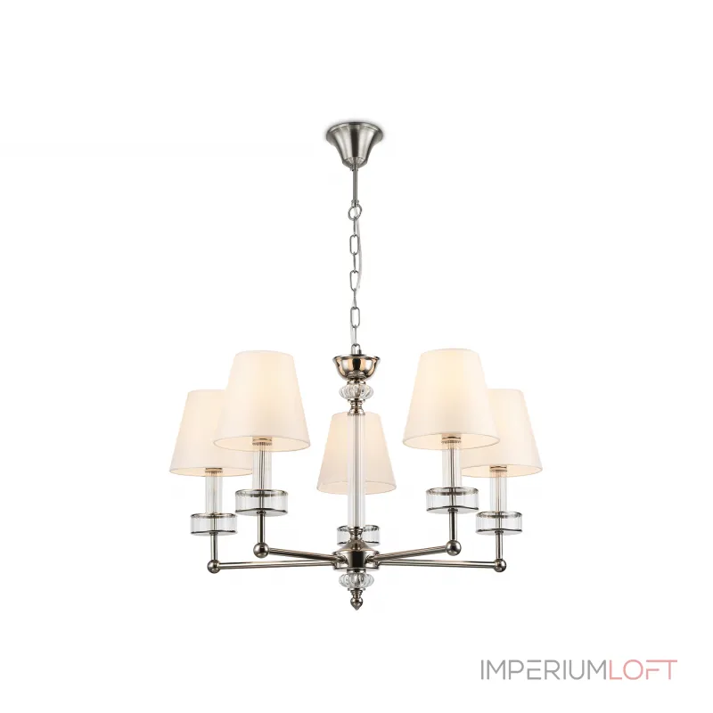 Подвесная люстра с абажурами и хрусталем Ambrella HIGH LIGHT LH71001 от ImperiumLoft