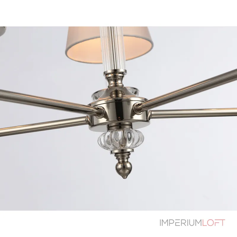 Подвесная люстра с абажурами и хрусталем Ambrella HIGH LIGHT LH71001 от ImperiumLoft