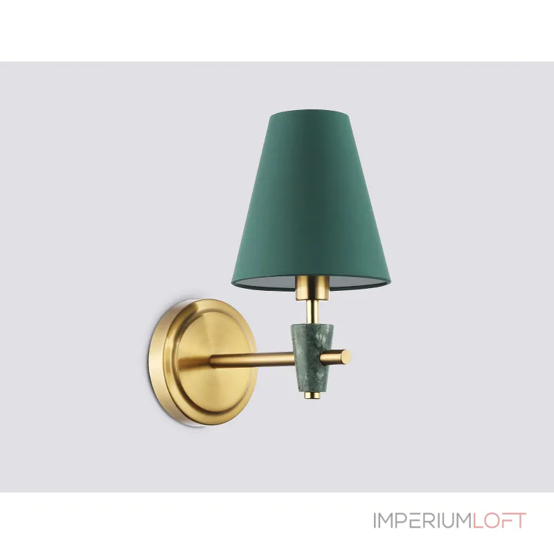 Настенный светильник с абажуром и мрамором Ambrella HIGH LIGHT LH75055 от ImperiumLoft