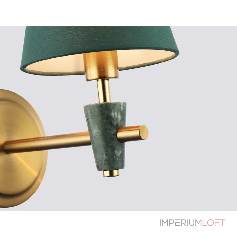 Настенный светильник с абажуром и мрамором Ambrella HIGH LIGHT LH75055 от ImperiumLoft