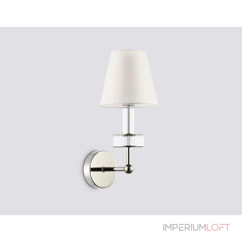 Настенный светильник с абажуром и хрусталем Ambrella HIGH LIGHT LH71005 от ImperiumLoft
