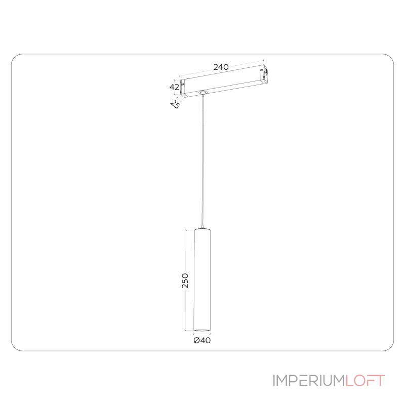 Управляемый светодиодный светильник Ambrella TRACK SYSTEM GL1432 от ImperiumLoft Управляемый светодиодный светильник Ambrella TRACK SYSTEM GL1432 от ImperiumLoft