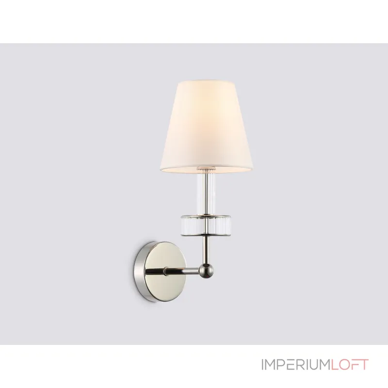 Настенный светильник с абажуром и хрусталем Ambrella HIGH LIGHT LH71005 от ImperiumLoft