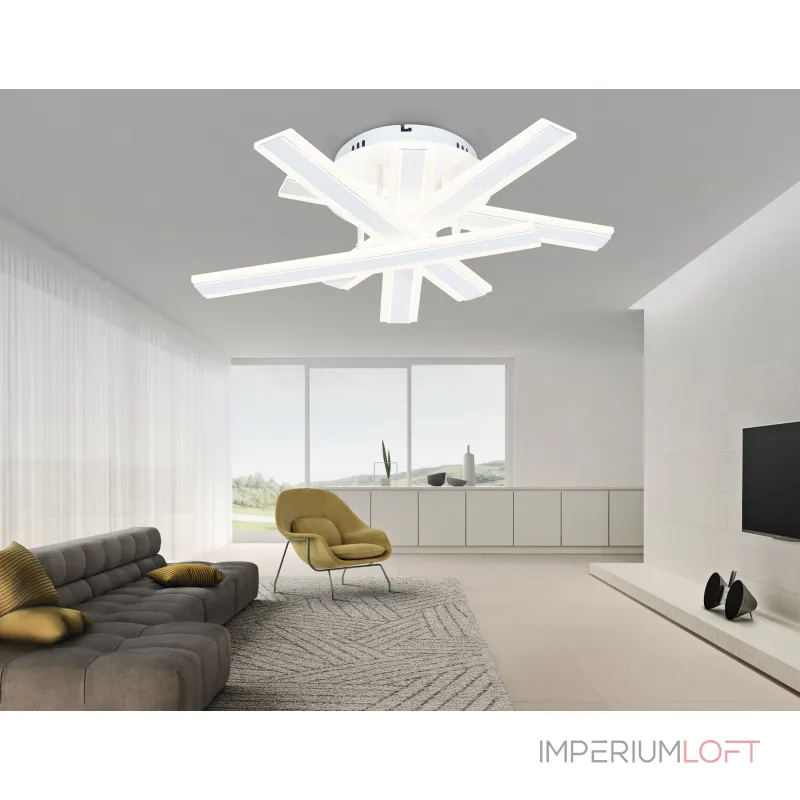 Настенно-потолочный светодиодный светильник с пультом Ambrella ACRYLICA FA8903 от ImperiumLoft