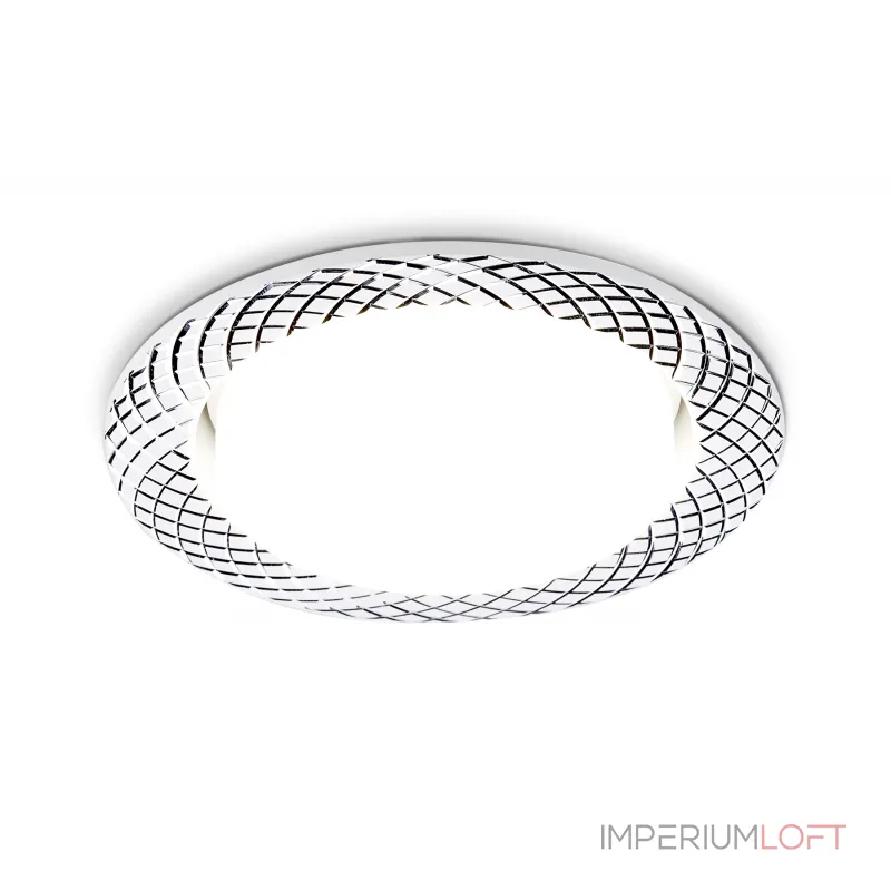 Встраиваемый точечный светильник GX53 Ambrella STANDARD SPOT G818 W от ImperiumLoft