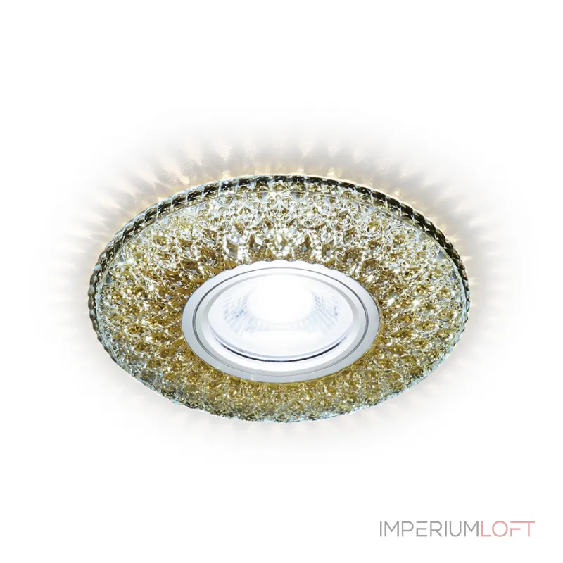 Встраиваемый точечный светильник MR16 с LED подсветкой Ambrella STANDARD SPOT S333 CF/WR от ImperiumLoft Встраиваемый точечный светильник MR16 с LED подсветкой Ambrella STANDARD SPOT S333 CF/WR от ImperiumLoft