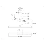 Настенный светильник Ambrella COMFORT LineTech FL6113 от ImperiumLoft
