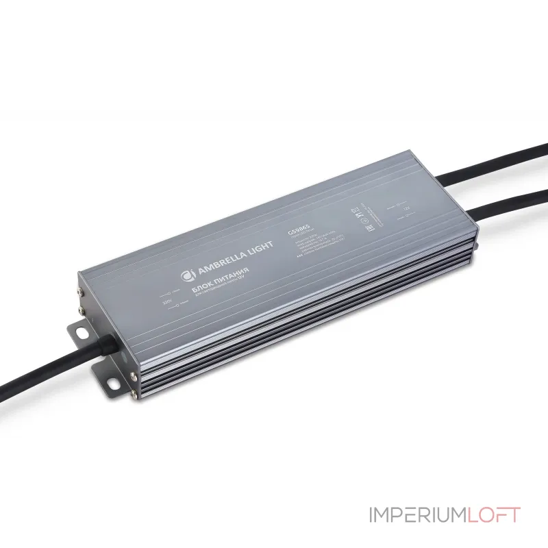 Блок питания для светодиодной ленты Ambrella ILLUMINATION GS9865 от ImperiumLoft Блок питания для светодиодной ленты Ambrella ILLUMINATION GS9865 от ImperiumLoft