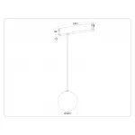 Управляемый светодиодный светильник Ambrella TRACK SYSTEM GL1441 от ImperiumLoft