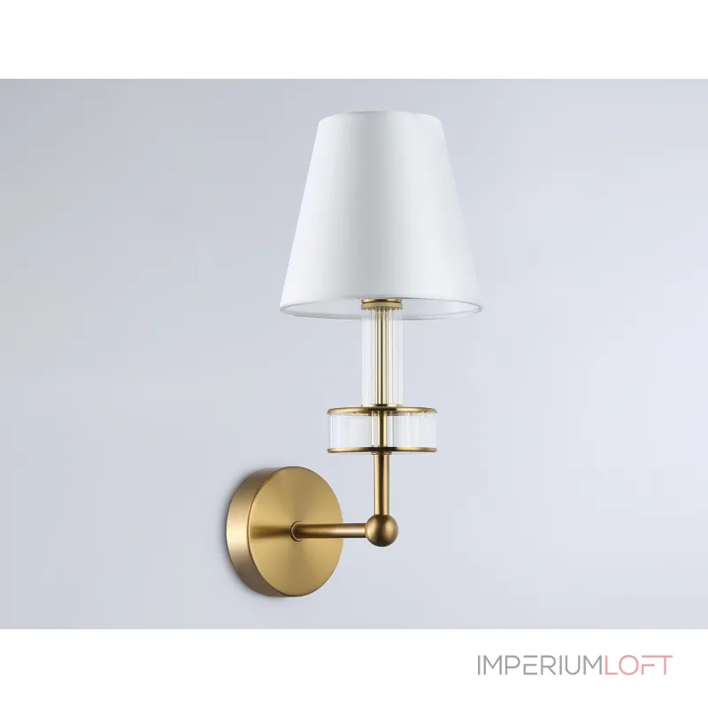 Настенный светильник с абажуром и хрусталем Ambrella HIGH LIGHT LH71025 от ImperiumLoft