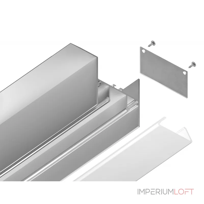 Алюминиевый профиль для натяжного потолка Ambrella ILLUMINATION GP4050AL от ImperiumLoft