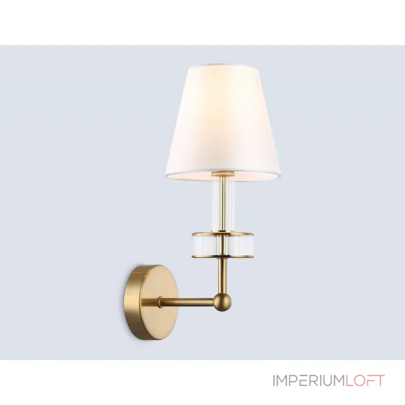 Настенный светильник с абажуром и хрусталем Ambrella HIGH LIGHT LH71025 от ImperiumLoft