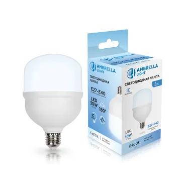 Лампа светодиодная T100 30W 6400K Ambrella 1003006 Лампа светодиодная T100 30W 6400K Ambrella 1003006