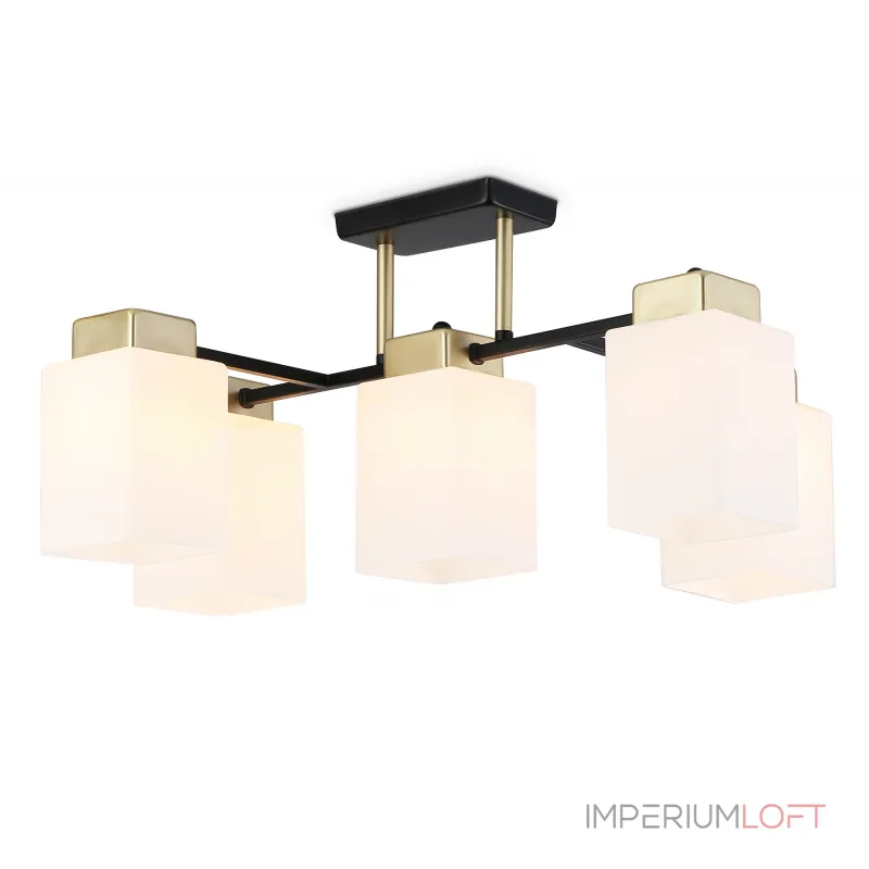 Люстра на штанге со стеклянными плафонами Ambrella TRADITIONAL TR303048 от ImperiumLoft Люстра на штанге со стеклянными плафонами Ambrella TRADITIONAL TR303048 от ImperiumLoft
