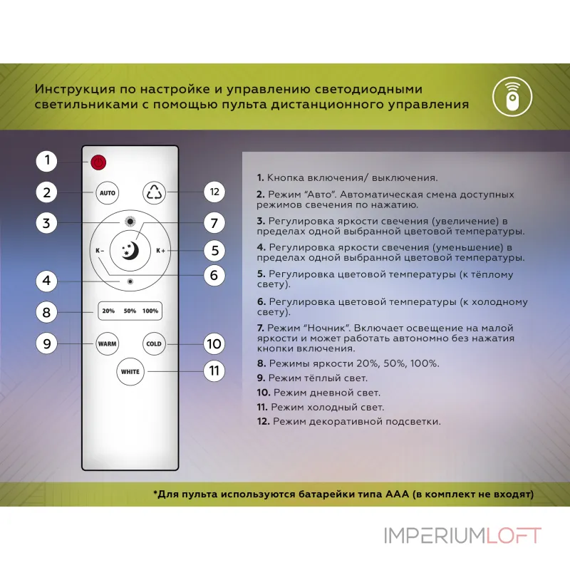 Потолочный светодиодный светильник с пультом Ambrella COMFORT FL51632 от ImperiumLoft Потолочный светодиодный светильник с пультом Ambrella COMFORT FL51632 от ImperiumLoft