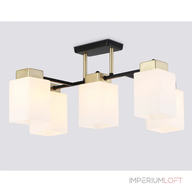 Люстра на штанге со стеклянными плафонами Ambrella TRADITIONAL TR303048 от ImperiumLoft Люстра на штанге со стеклянными плафонами Ambrella TRADITIONAL TR303048 от ImperiumLoft