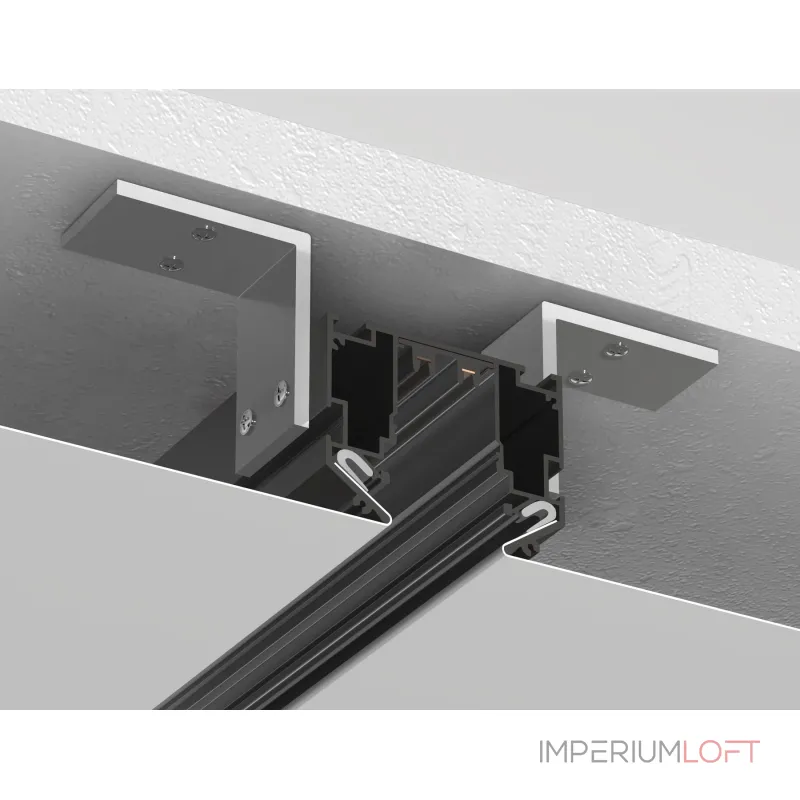 Шинопровод в натяжной потолок IP20 220V 3000*62,5*51,5 Ambrella TRACK SYSTEM GL1019 от ImperiumLoft
