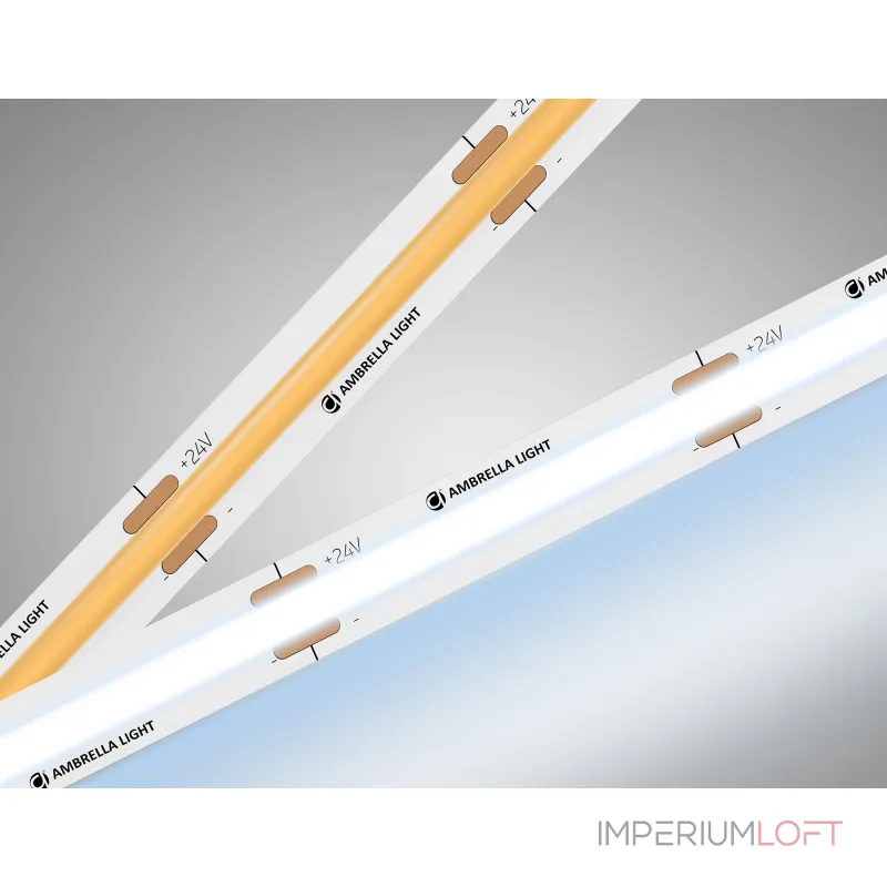 Светодиодная лента GS4753 COB 528Led/14W m/ 24V IP20 6500K/ 5m*10mm*2mm (2 конт.) Ambrella ILLUMINATION GS GS4753 от ImperiumLoft Светодиодная лента GS4753 COB 528Led/14W m/ 24V IP20 6500K/ 5m*10mm*2mm (2 конт.) Ambrella ILLUMINATION GS GS4753 от ImperiumLoft