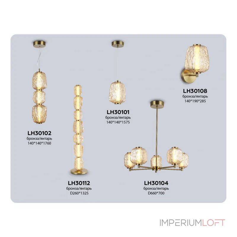 Торшер Ambrella HIGH LIGHT LH LH30112 от ImperiumLoft