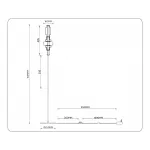 Торшер Ambrella HIGH LIGHT LH LH53132 от ImperiumLoft