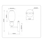 Настенный светильник Ambrella HIGH LIGHT LH LH53148 от ImperiumLoft