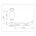 Настольная лампа Ambrella HIGH LIGHT LH LH53154 от ImperiumLoft