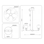 Люстра на штанге Ambrella HIGH LIGHT LH LH53164 от ImperiumLoft