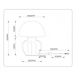 Настольная лампа Ambrella HIGH LIGHT LH LH53247 от ImperiumLoft