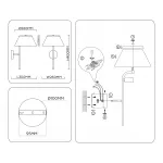 Настенный светильник Ambrella HIGH LIGHT LH LH72455 от ImperiumLoft