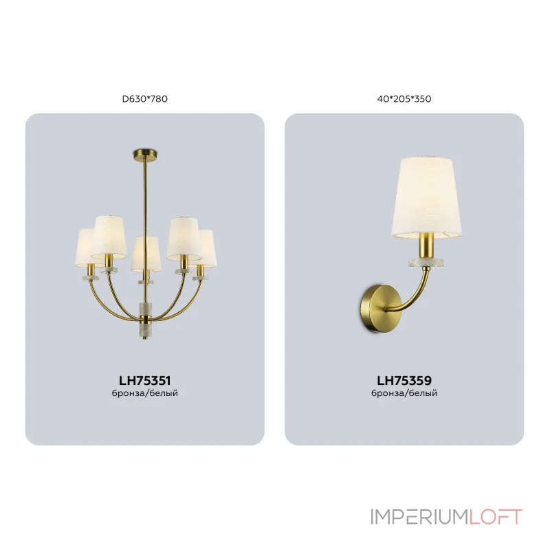 Настенный светильник Ambrella HIGH LIGHT LH LH75359 от ImperiumLoft Настенный светильник Ambrella HIGH LIGHT LH LH75359 от ImperiumLoft