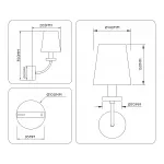 Настенный светильник Ambrella HIGH LIGHT LH LH75359 от ImperiumLoft