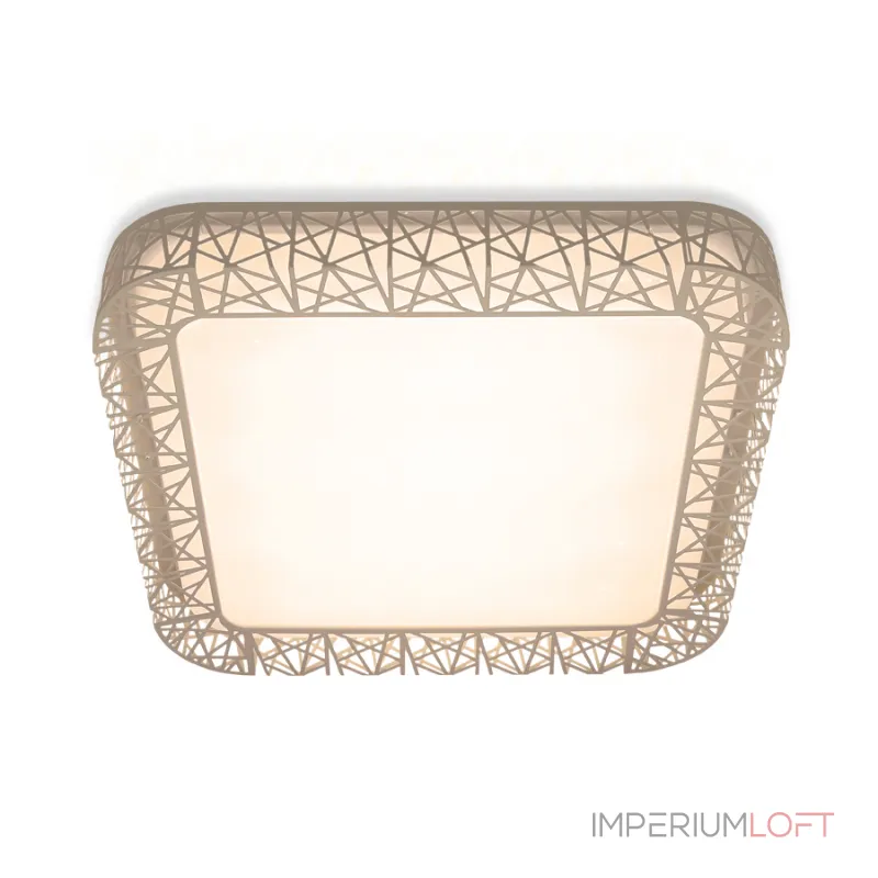 Потолочный светодиодный светильник с пультом Ambrella ORBITAL Design FF124 от ImperiumLoft