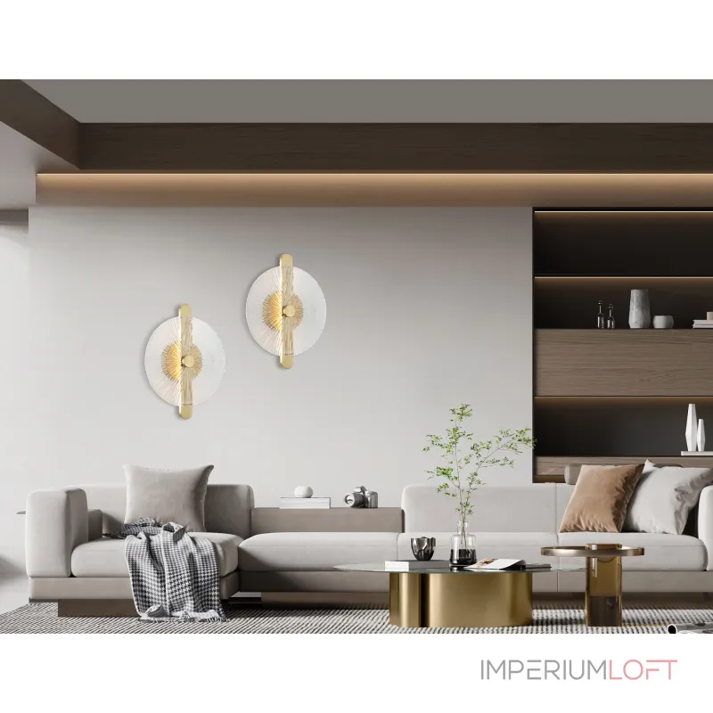 Настенный светодиодный светильник Ambrella HIGH LIGHT Crystal LH31143 от ImperiumLoft