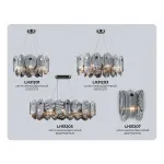 Подвесная люстра Ambrella HIGH LIGHT Crystal LH31203