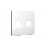 Лицевая панель (Белый матовый) для TV двойной розетки Ambrella Volt ALFA AP1333 от ImperiumLoft