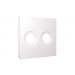 Лицевая панель (Жемчуг) для TV двойной розетки Ambrella Volt ALFA AP2133 от ImperiumLoft