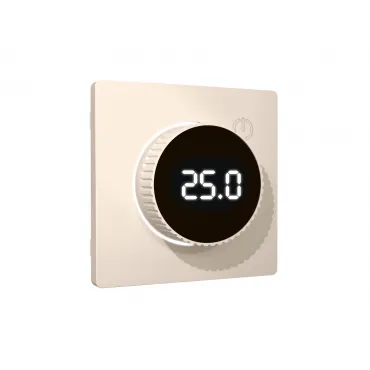 Лицевая панель для терморегулятора теплого пола с цифровым дисплеем Ambrella Volt ALFA AP3258