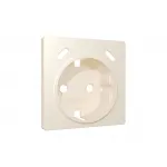 Лицевая панель для электрической розетки с заземлением со шторками 2USB C+C Ambrella Volt ALFA AP3305