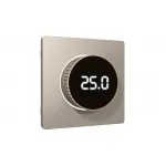 Лицевая панель (Серо-бежевый матовый) для терморегулятора теплого пола с цифровым дисплеем Ambrella Volt ALFA AP3658 от ImperiumLoft